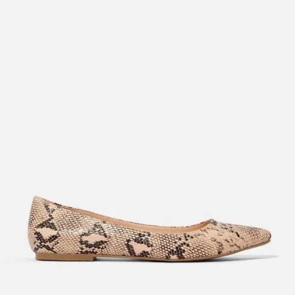 Just Fab | Keep Cool Ballet Flat | Blush Snake - Picture 3 of 5